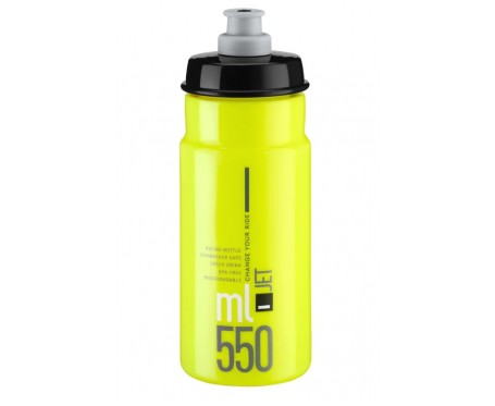 Elite Jet Water Bottle 550ml Fluorescent Yellow 