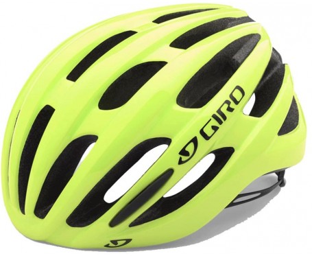 Giro Foray Adult Medium 55-59cm Highlight Yellow Road Helmet