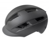 Lynx City Move Helmet Large 58-61 cm Black With Light 