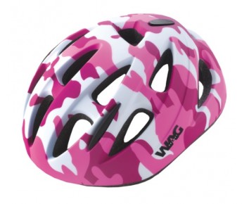 WAG Sky Kids Helmet Small 52-56cm Camouflage Pink