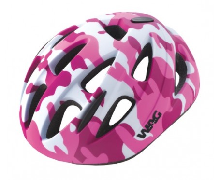 WAG Sky Kids Helmet Small 52-56cm Camouflage Pink