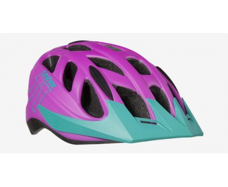 Lazer J1 Matte Purple Turquoise Small 52-56cm Childs Helmet 