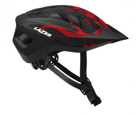 Lazer J1 Matte Big Flames Small 52-56cm Childs Helmet 