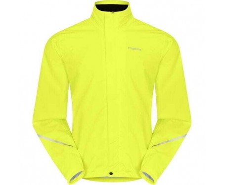 MADISON PROTEC MEN'S 2-LAYER WATERPROOF JACKET HI-VIZ YELLOW X-LARGE