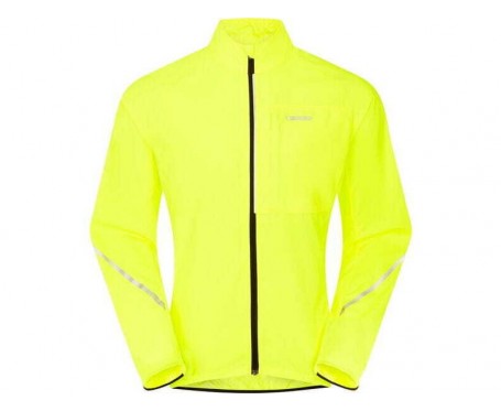 Madison Freewheel Men's Packable Jacket Hi-Viz Yellow Large 