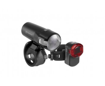 AXA Compactline 20 USB Rechargeable Front And Rear Light Set 