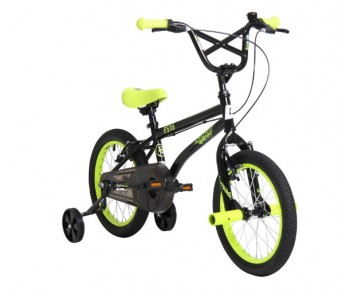 16" Sonic Barracuda BMX 16" Black And Yellow Bike Suitable for 4 1/2 to 6 years old