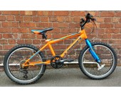 Second Hand 20" Tiger Warrior Orange Blue 10" frame Boys Bike for 6 to 9 years old