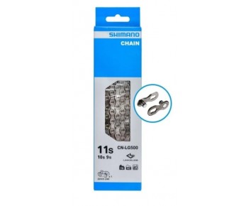 Shimano CN-LG500 LINKGLIDE 9/10/11 Speed 138L Chain With Quick Link 