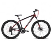 Tiger Ace V2 Mountain Bike 27.5" Wheels Disc Brakes Boy/Adult Mountain bike Black/Red
