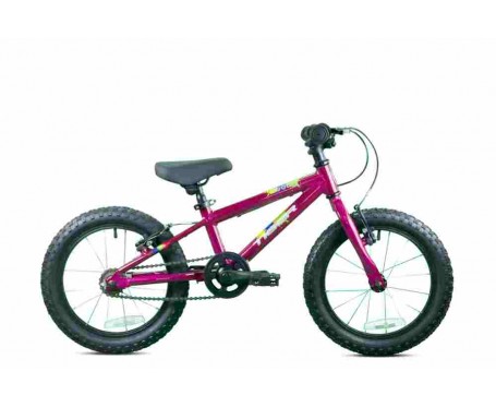 18" Tiger Zoom Pink for 5 to 8 years old. Light weigh alloy frame Kids bike