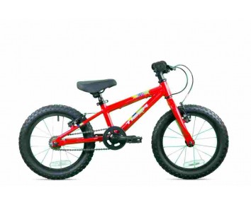 18" Tiger Zoom Red for 5 to 8 years old. Light weigh alloy frame Kids bike
