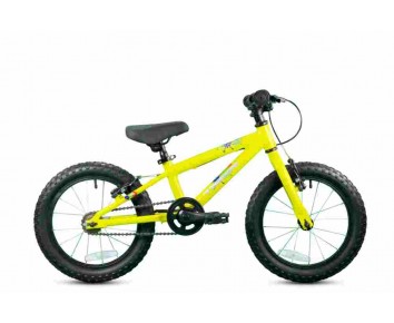 18" Tiger Zoom Yellow for 5 to 8 years old. Light weigh alloy frame Kids bike