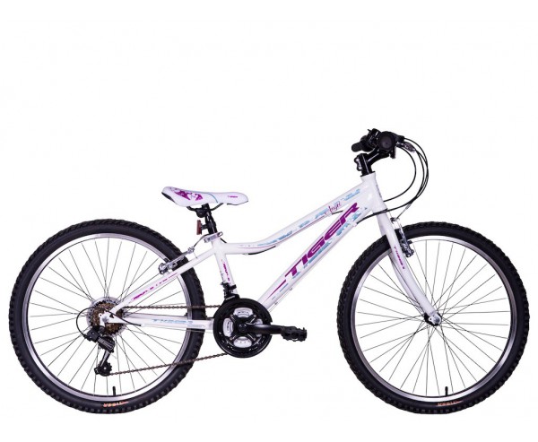 Purple and white mountain bike hot sale