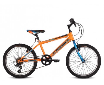 20" Tiger Warrior Orange Blue10" frame Boys Bike for 5 to 8 years old