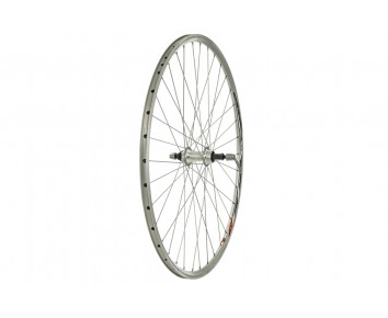 700C Road Front WHEEL Alloy Silver Quick/Release Dual Skin