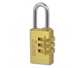 Padlock Combination Brass 40mm Zone